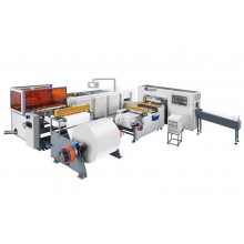 Fully Automatic A4/A3 Copy Paper Cut Size Sheeting & Wrapping Machine