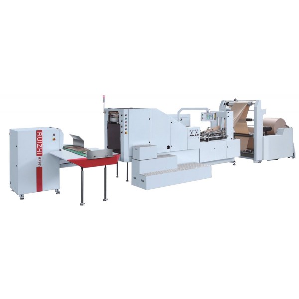 RZFD series roll feeding square bottom paper bag making machine