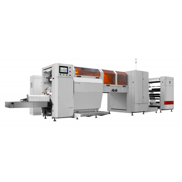 RZJD-G350J Full Automatic Sharp Bottom Paper Bag Making Machine