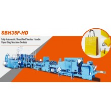 SBH35F-HD Fully Automatic Sheet Fed Twisted Handle Paper Bag