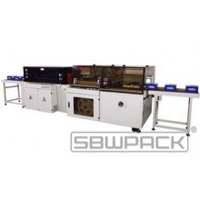 FL-5545TBD+SM-5030LX vertical automatic l-bar sealing&shrinking packager