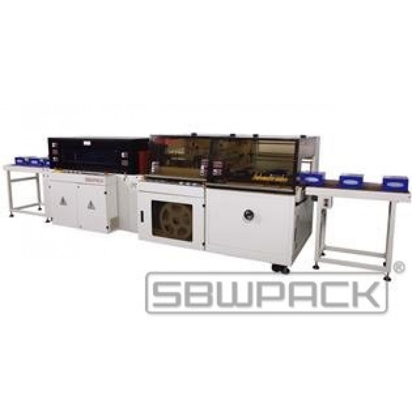 FL-5545TBD+SM-5030LX vertical automatic l-bar sealing&shrinking packager