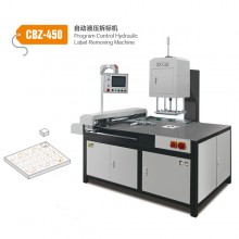 CBZ-450 Program Control Hydraulic Label Removing Machine